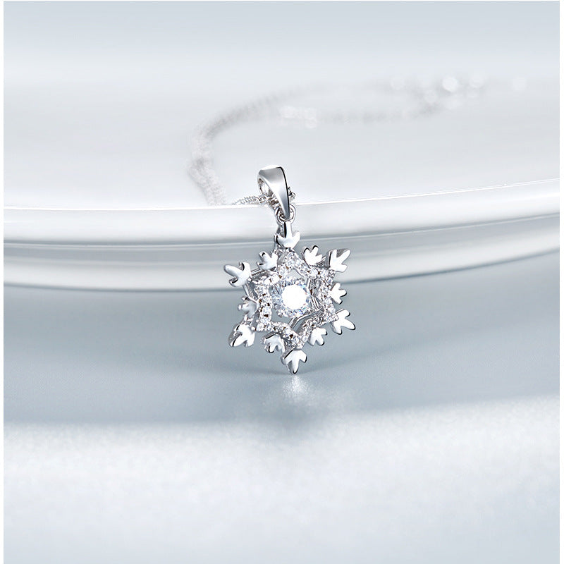 925 Sterling Silver Necklace Moissanite